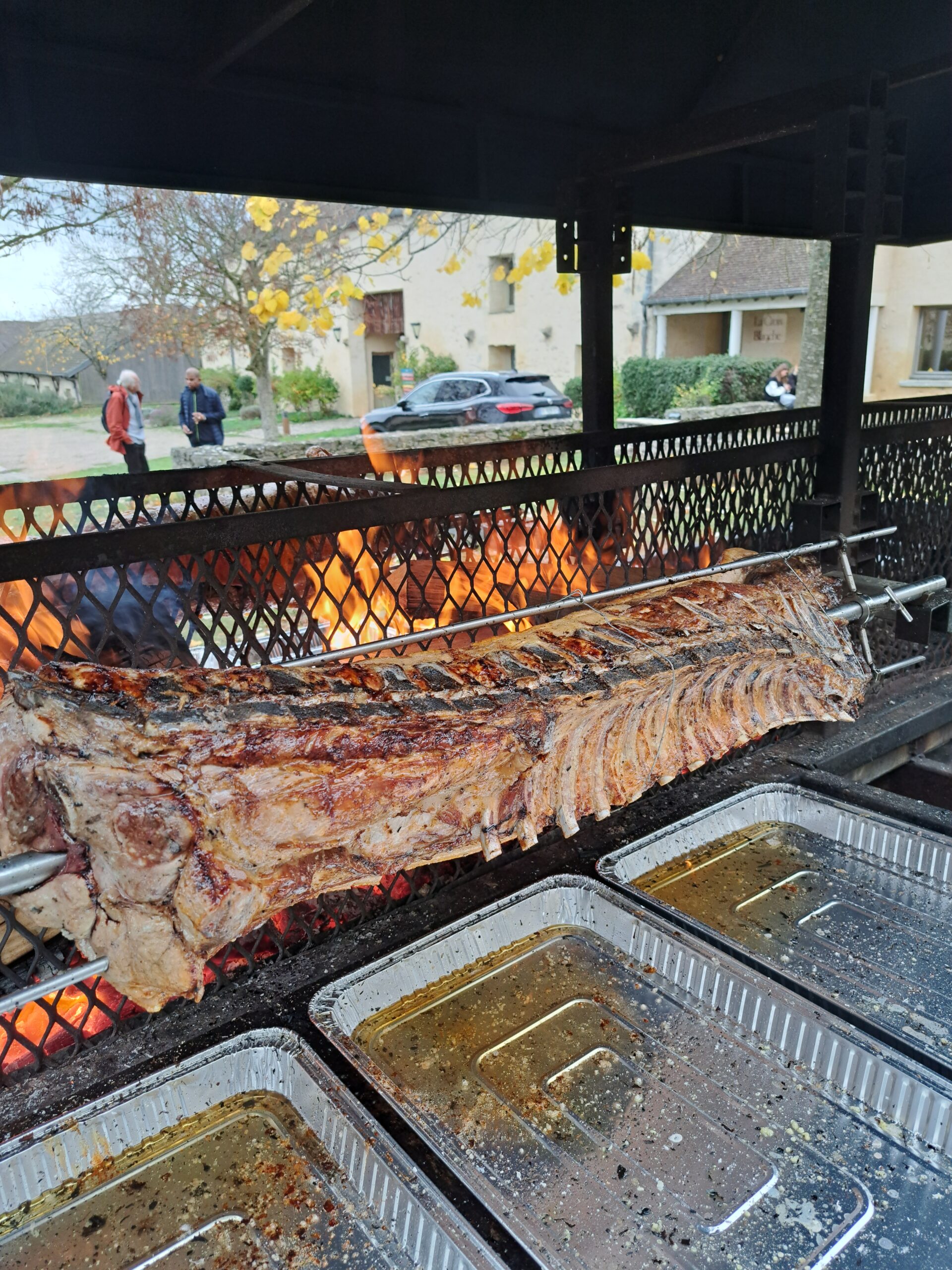 longe de porc a la broche