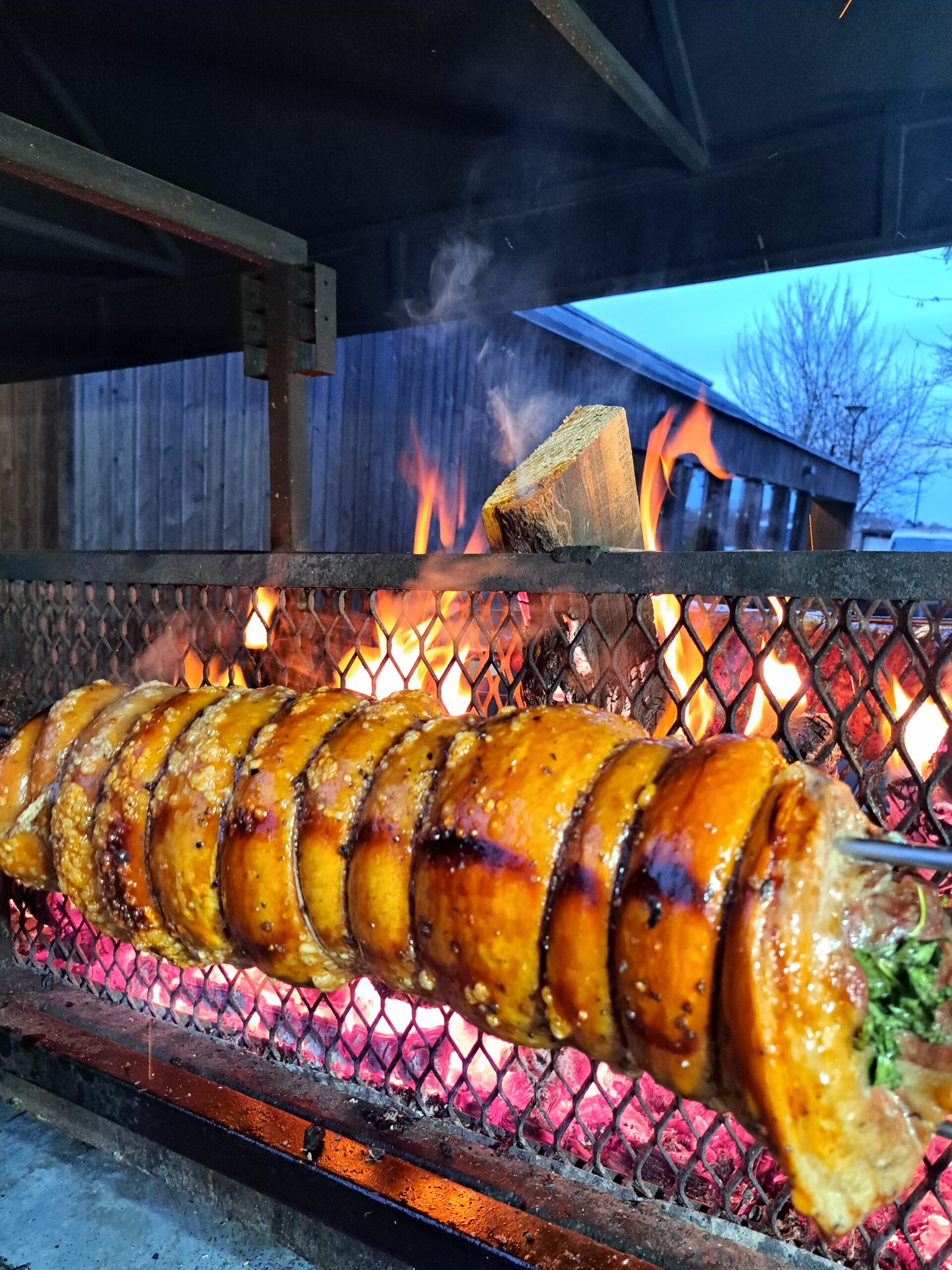 porchetta a la broche