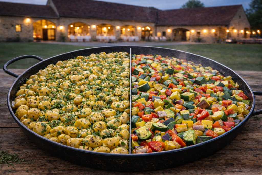 accompagnement pomme de terre grenaille et légume