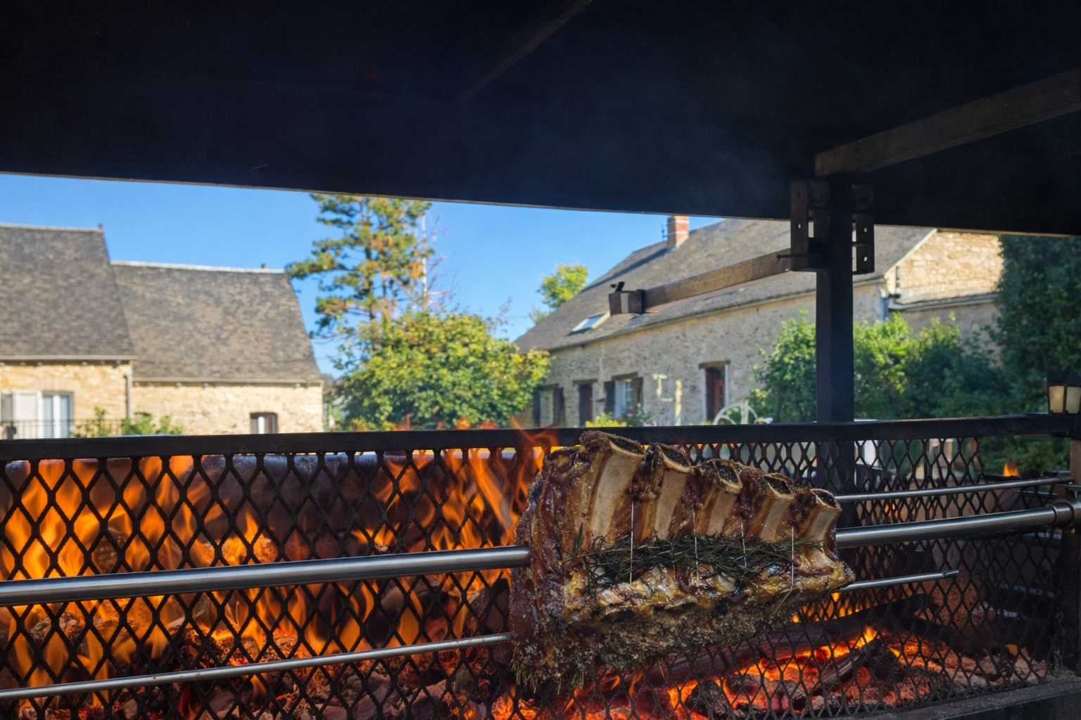 pièce de boeuf à la broche et tournebroche eure et loir 28