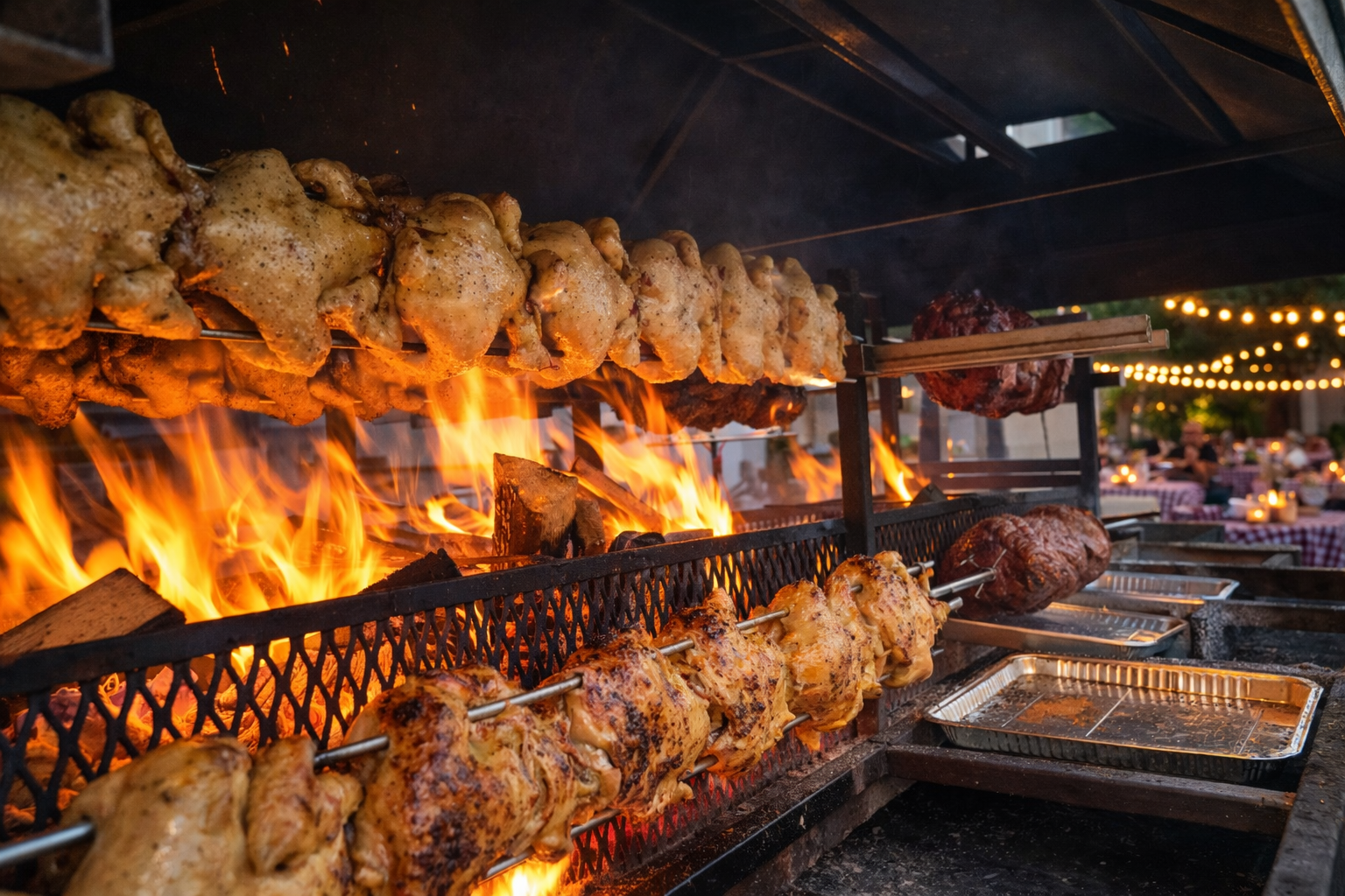 poulet grillé à la broche tournebroche eure et loir 28