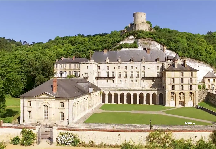 Château de la-Roche-Guyon val d'Oise 95